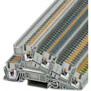Phoenix Contact 3213950 Installatieklem voor aardleider 5.2 mm Snelaansluiting Grijs 1 stuk(s) Piece