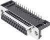 MH Connectors MHDD25-F-T-B-S-RBM 2103-2100-13 D-sub female connector 90 ° Aantal polen: 25 Solderen 1 stuk(s)