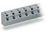 WAGO 254-654 Veerkrachtklemblok 1.50 mm² Aantal polen 4 Grijs 100 stuk(s)