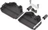 MH Connectors MHDPPK09-BK-K 6260-0101-01 D-sub behuizing Aantal polen: 9 Kunststof 180 ° Zwart 1 stuk(s)
