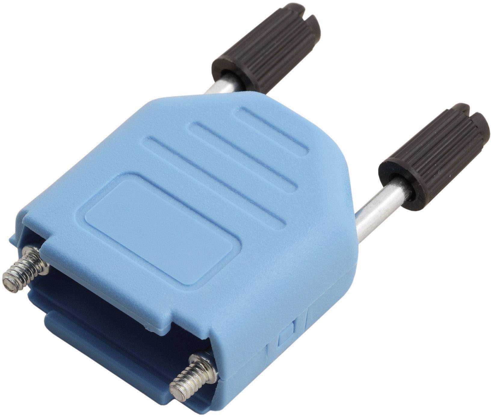 MH Connectors MHDPPK09-B-K 6353-0104-01 D-sub behuizing Aantal polen: 9 Kunststof 180 ° Blauw 1 stuk(s)