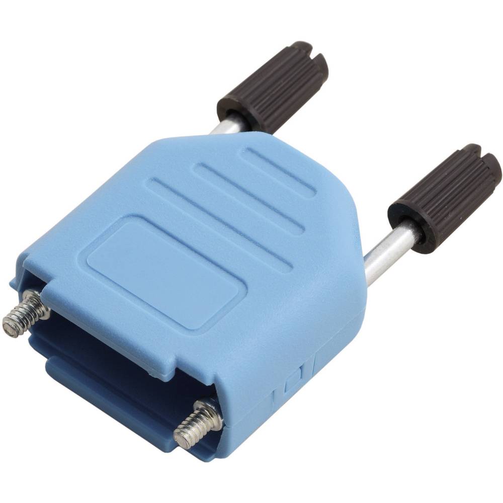 MH Connectors MHDPPK09-B-K 6353-0104-01 D-sub behuizing Aantal polen: 9 Kunststof 180 ° Blauw 1 stuk(s)