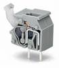 WAGO 255-601 Veerkrachtklemblok 2.50 mm² Aantal polen 1 Grijs 300 stuk(s)