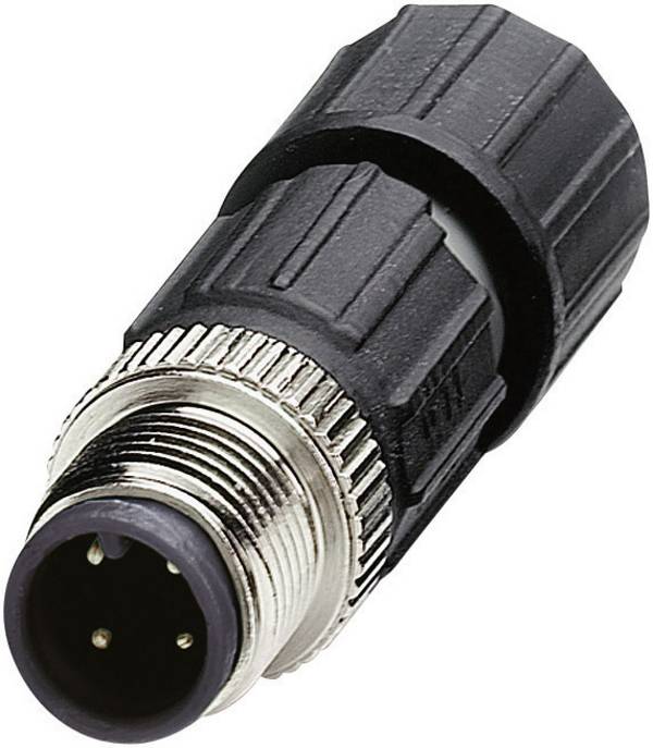 Phoenix Contact 1641691 Sensor/actuator connector, niet geassembleerd M12 Aantal polen (sensoren): 4 Stekker, recht 1 stuk(s)
