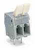 WAGO 257-402/333-000 Veerkrachtklemblok 2.50 mm² Aantal polen 2 Grijs 400 stuk(s)