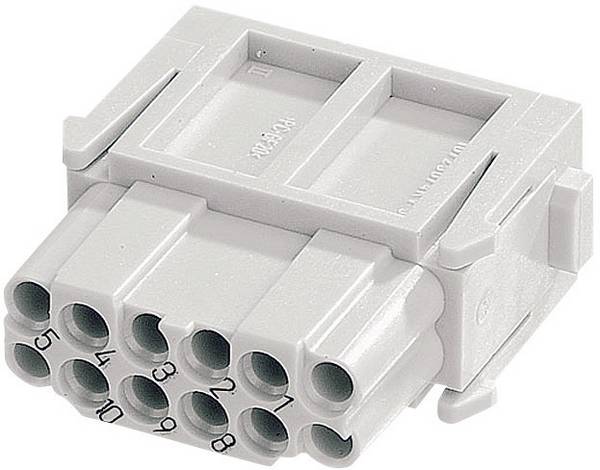 HARTING 09140123101 Businzetstuk Han® DD-Modul 12 + PE Crimpen 1 stuk(s)