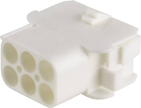 TE Connectivity 926682-3 Female behuizing (kabel) Universal-MATE-N-LOK Totaal aantal polen: 6 Rastermaat: 6.35 mm Inhoud: 1 stuk(s)