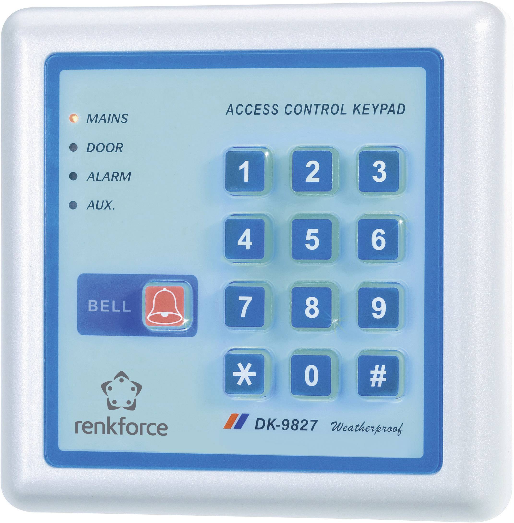 DK-9827 Codeslot Opbouw IP54 Met verlicht toetsenbord | Conrad.be DK-9827 Codeslot Opbouw IP54 Met verlicht toetsenbord | Conrad.be