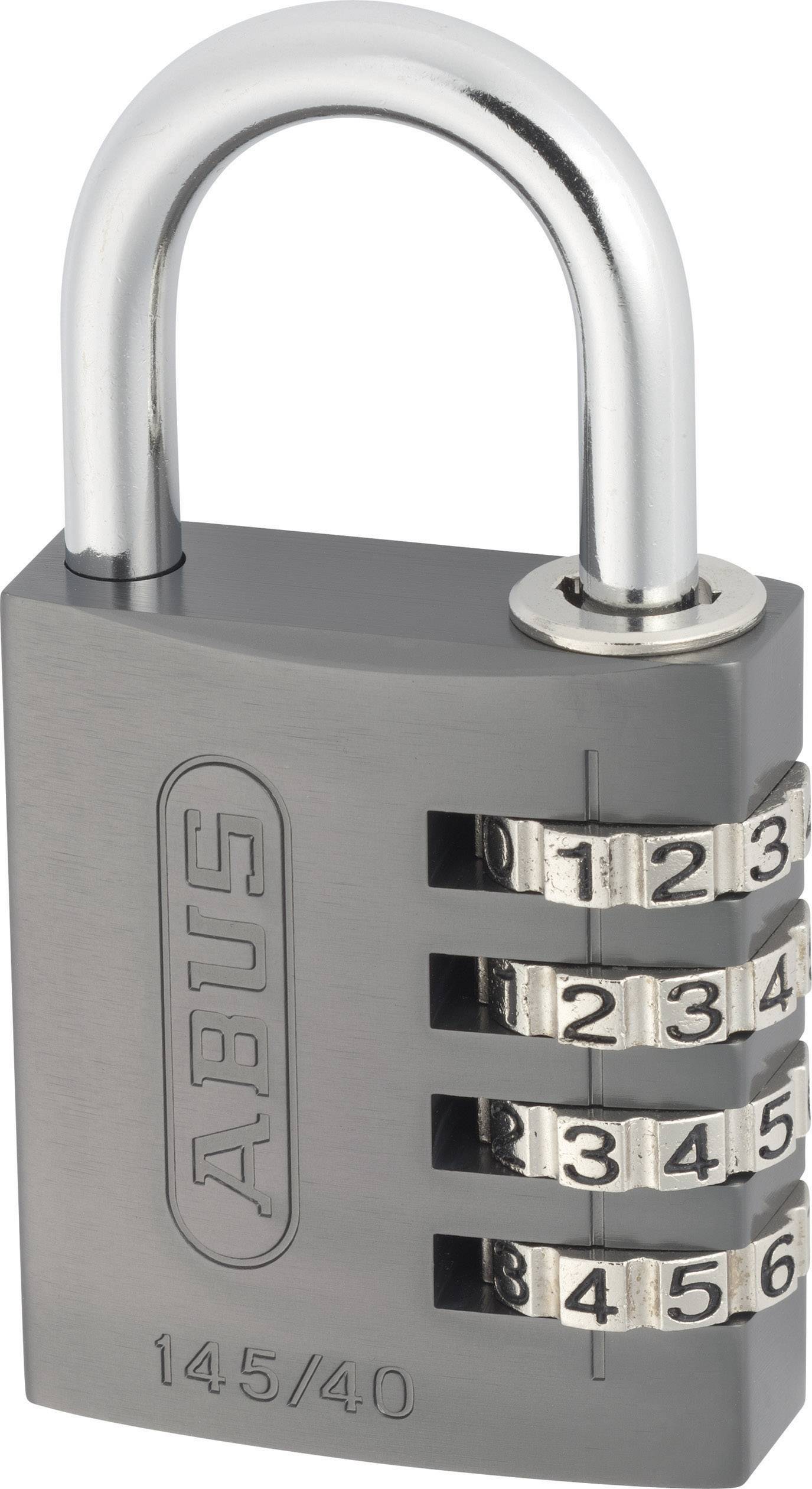 ABUS ABVS48806 Hangslot 41.5 mm Titanium Cijferslot
