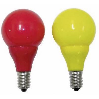 Konstsmide 5685-520 Reserve LED-lamp  2 stuk(s) E14 24 V Geel, Rood