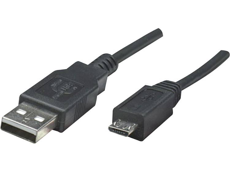 Manhattan 1.8m USB 2.0 A-Micro-B (307178)