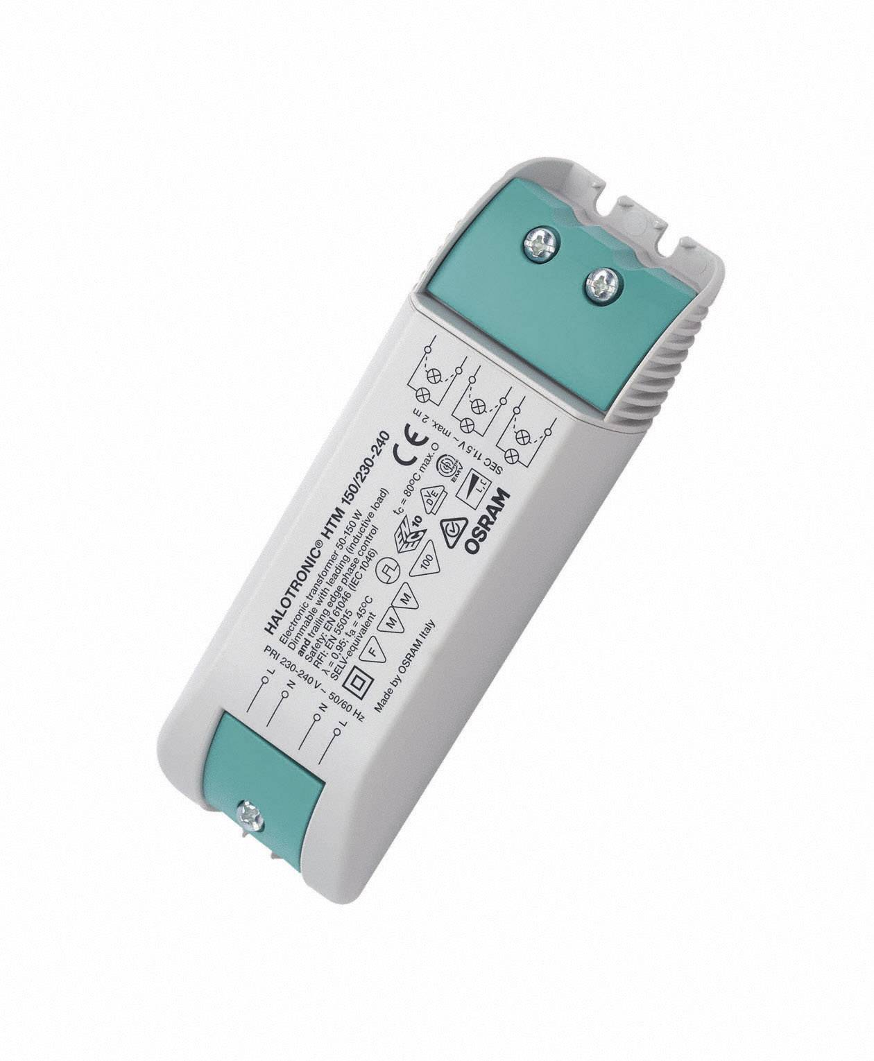 OSRAM 4050300581415 Halogeentransformator 12 V 50 - 150 W Dimbaar met faseafsnijdingsdimmer, Dimbaar met faseaansnijding-0