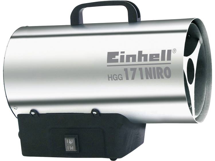 Einhell HGG 171 Niro Warmtekanon 17000 W 160 mÂ² Zilver-zwart