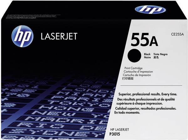 HP Toner 55A Origineel  Zwart 6000 bladzijden CE255A