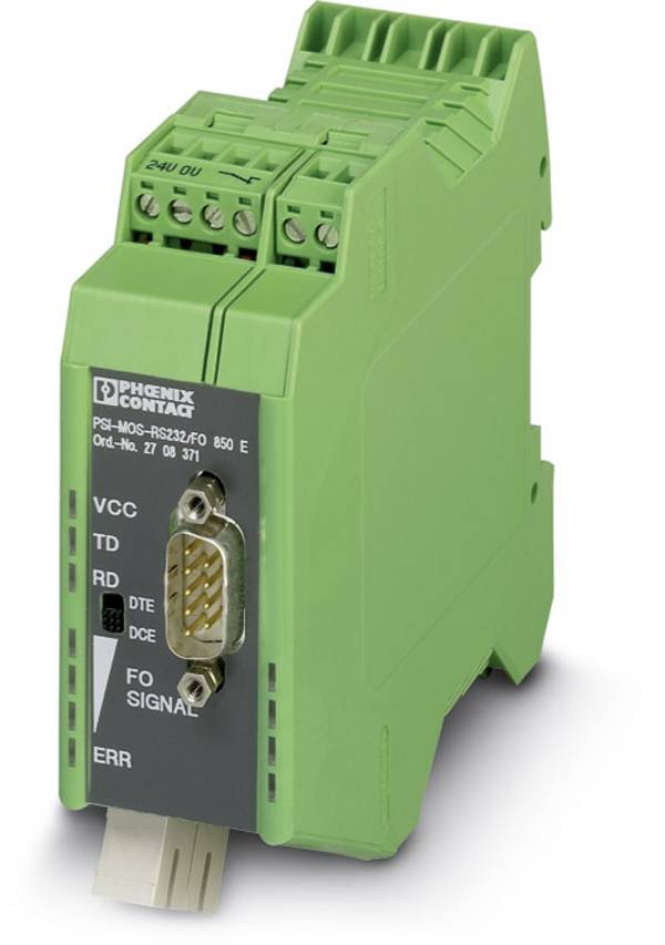 Phoenix Contact Glasvezelconverter PSI-MOS-RS232/FO1300 E Glasvezelconverter