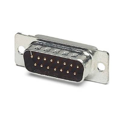 Phoenix Contact VS-15-ST-DSUB-EG 1688874 D-sub male connector 180 ° Aantal polen: 15 Soldeerkelk 10 stuk(s) 