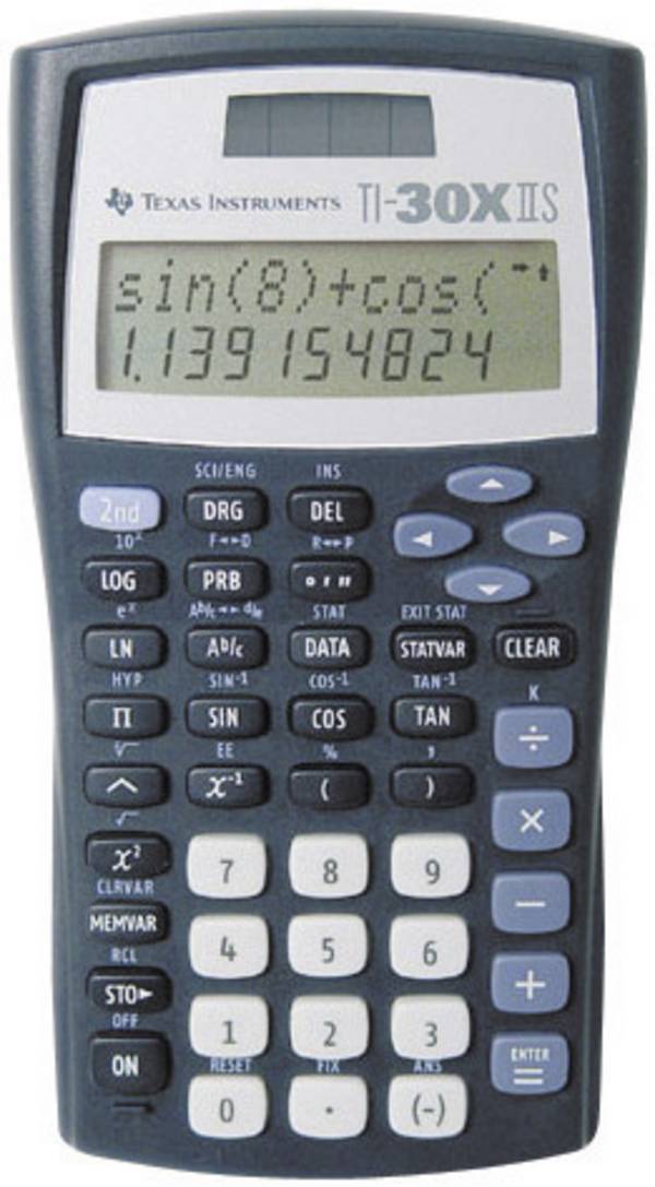 Texas Instruments TI 30X II zonne-energie