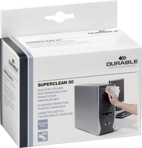 Durable  578802 Schoonmaakdoekjes 50 stuk(s)