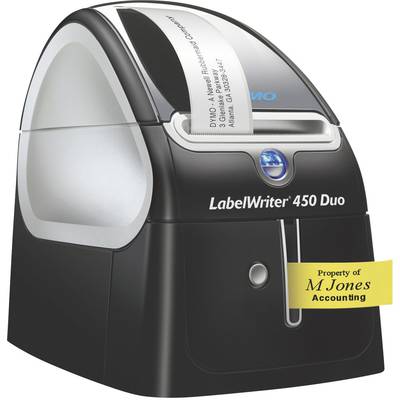 DYMO LabelWriter 450 Duo Labelprinter  Thermisch 300 x 600 dpi Etikettenbreedte (max.): 56 mm USB