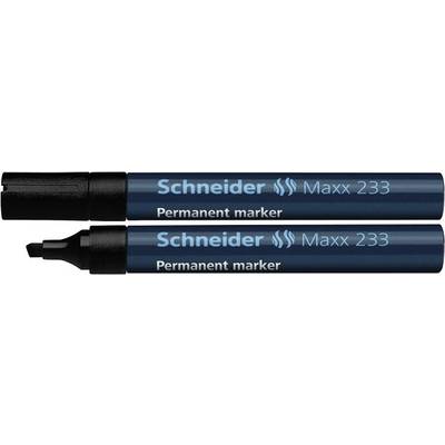 Schneider Maxx 233 123301 Permanent marker Zwart Watervast: Ja 
