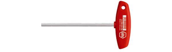 Wiha 334 Werkplaats Inbusschroevendraaier Sleutelbreedte (metrisch): 5 mm  Koplengte: 350 mm Afmeting, lengte: 382 mm
