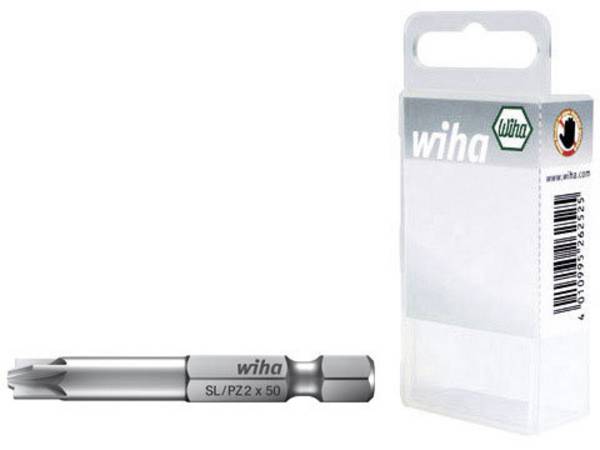 Wiha 36082 36082 Plus/minus-bit Plat, Kruiskop Phillips, Kruiskop Pozidriv