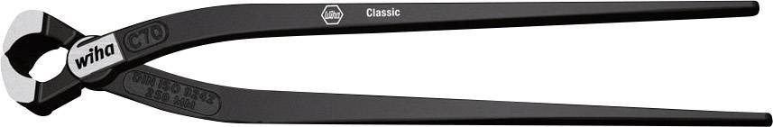 Waterpomptang, zwart, zijprofiel, met logo 'Wiha Classic', lange handgreep, geschikt voor grijpen en vasthouden.