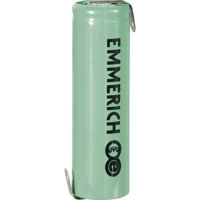 Emmerich AA-ZLF Speciale oplaadbare batterij AA (penlite) Z-soldeerlip NiCd 1.2 V 1000 mAh