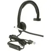 Logitech H650e Bedraad Over het hoofd Mono Headset - Monoraal - Supra-aural - 50 Hz naar 10 kHz - Ruisonderdrukking - US