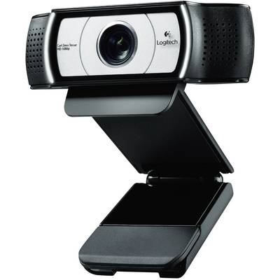 Logitech C930E Full HD-webcam 1920 x 1080 Pixel Standvoet, Klemhouder 