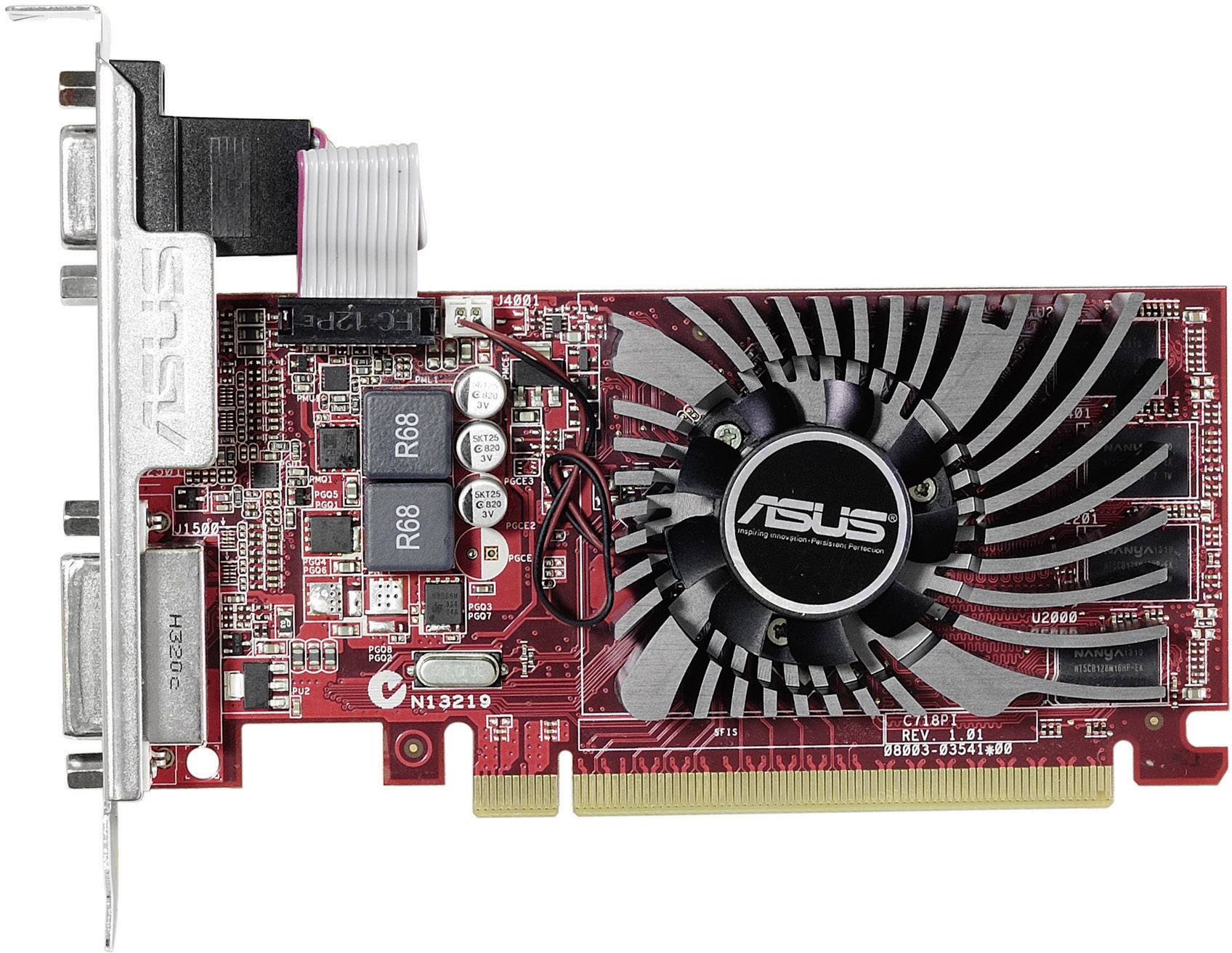 Asus Videokaart AMD Radeon R7 240 2 GB DDR3-RAM PCIe x16 ...