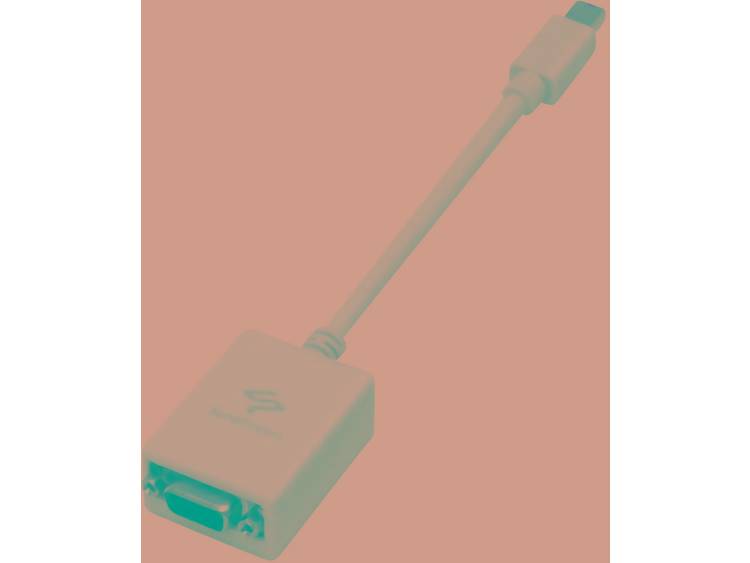 MacLand VGA-DisplayPort Adapter [1x Mini-DisplayPort stekker 1x VGA bus] Wit