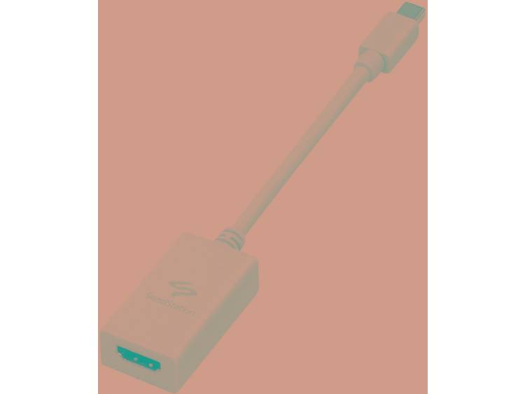 MacLand HDMI Adapter [1x Mini-DisplayPort stekker 1x HDMI-stekker] Wit