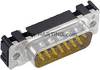 HARTING 09652616712 D-sub male connector 180 ° Aantal polen: 15 Solderen 1 stuk(s)