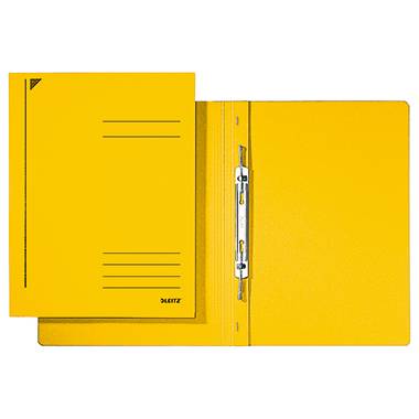 LEITZ Spiralmap A4 Geel 320 g/m² 80 mm Mechanisme 25 stuks (3040-00-15)
