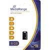 MediaRange USB-stick 8GB USB 2.0 Nano