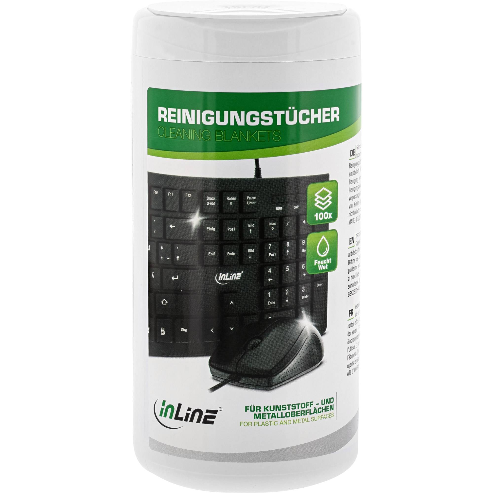 100 Vochtige reinigingsdoekjes-0