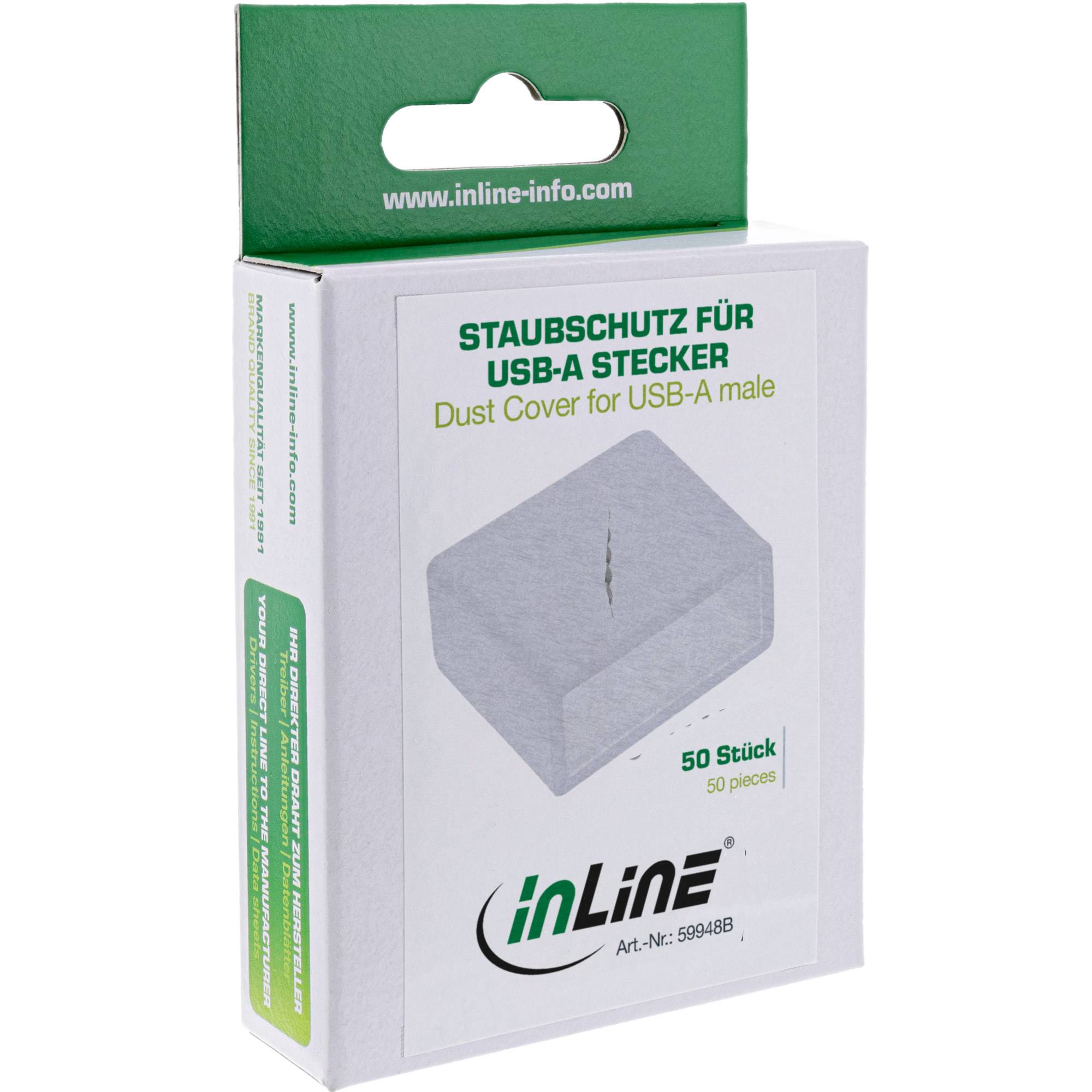 Afsluit cover voor USB-A (m) connector (50 stuks)-2