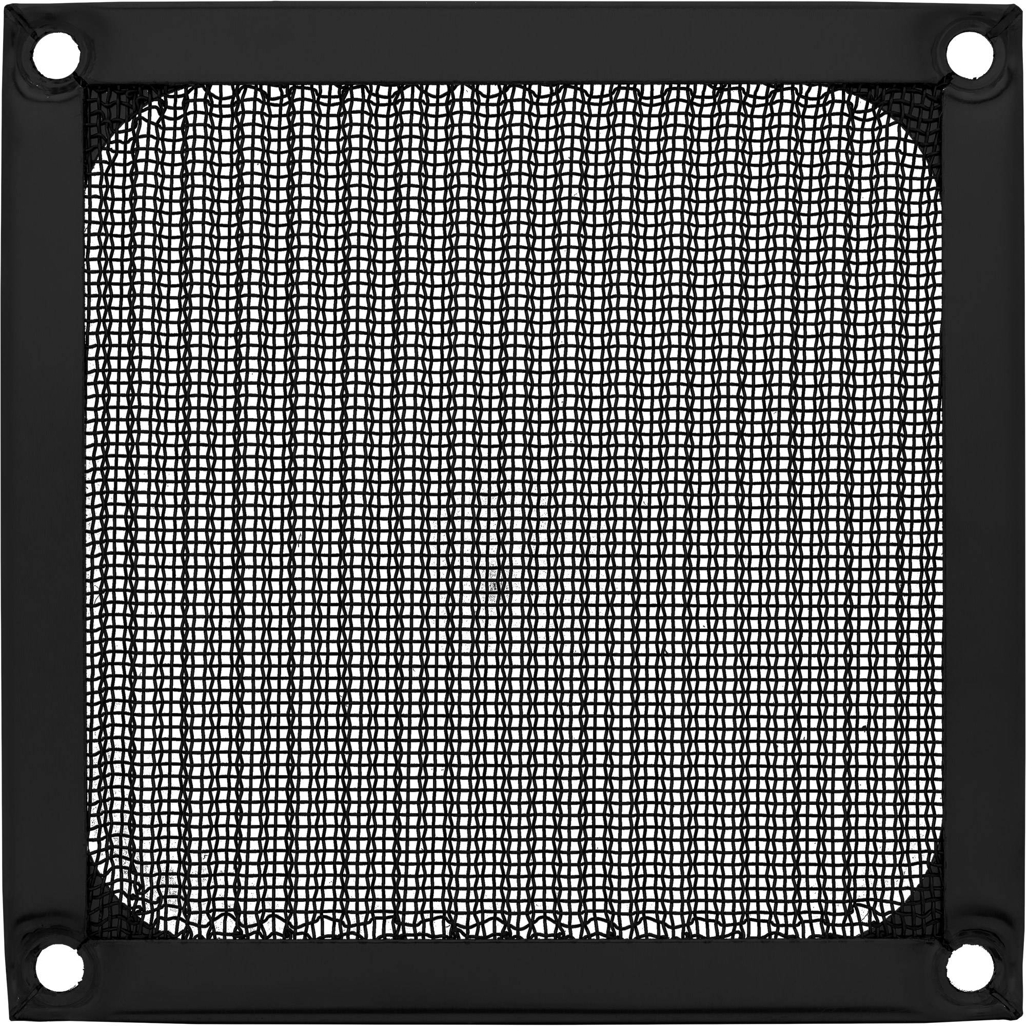 PC ventilator beschermfilter (fan filter) - 92 x 92 mm / zwart-1
