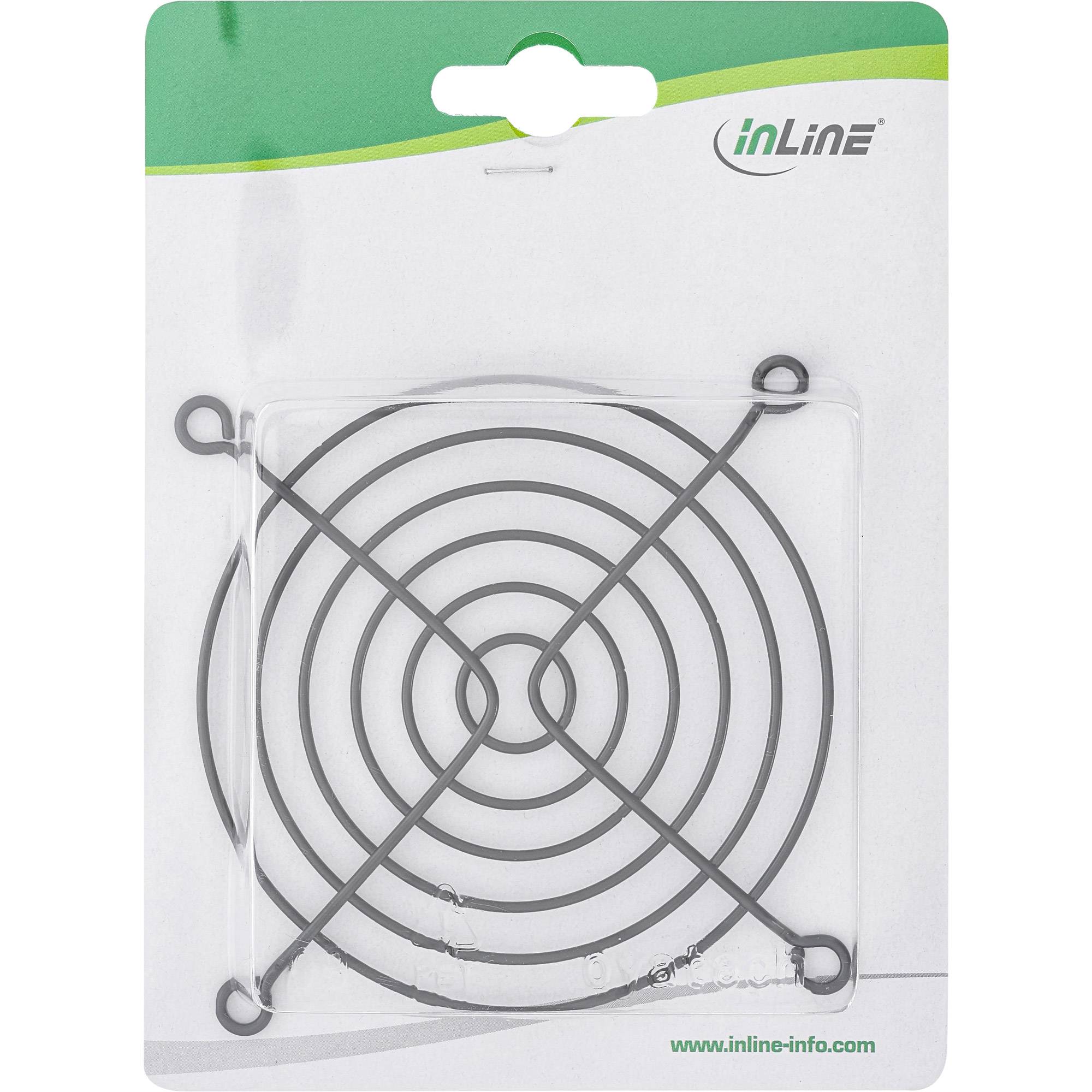 PC ventilator beschermer (fan guard grill) - 92 x 92 mm / zwart-2