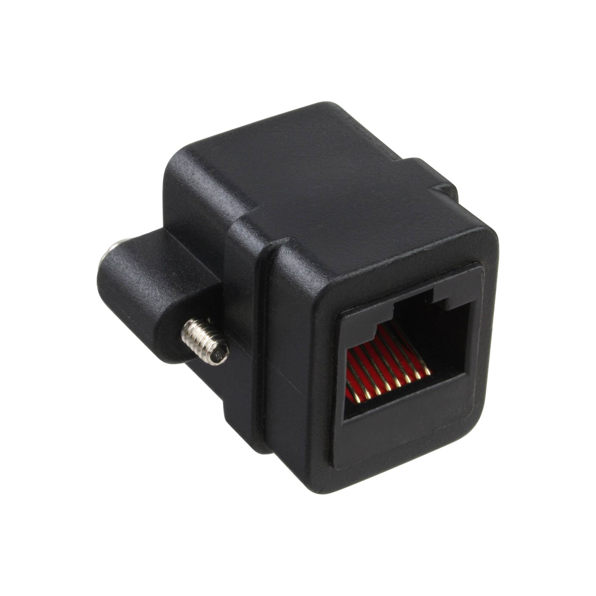 InLine® Patchkabel koppeling, UTP, 2x RJ45 female, voor installatie-1