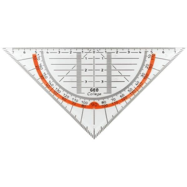 Aristo AR 23001 - Geometriedreieck Hypotenuse-Laenge 160 mm-0