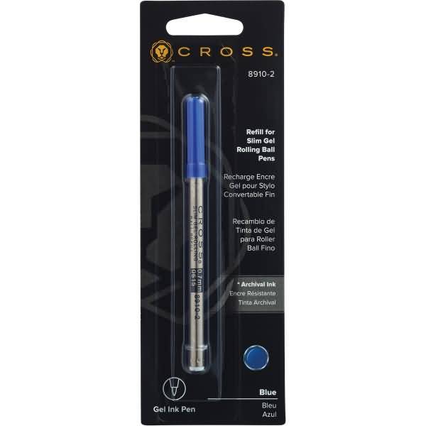 ROLLERPENVULLING CROSS SLIM BLAUW-0