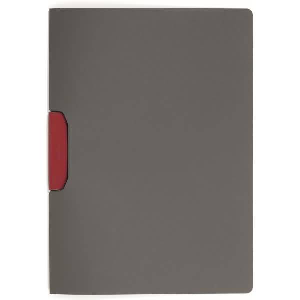 Duurzame Duraswing stofklepmap kunststof, polypropyleen (PP) Grijs, Rood