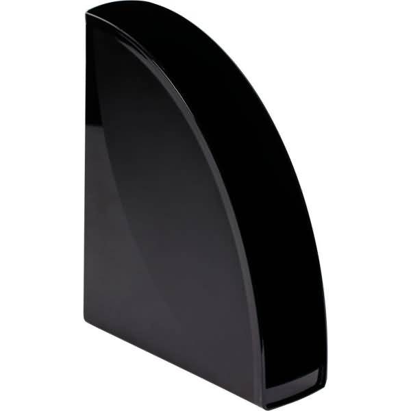 ELBA | A4 Stehsammler Magazine File 400091711 - Polystyrene 700 Sheet Capacity | For DIN A4 Documents | Black 4-Pack-0