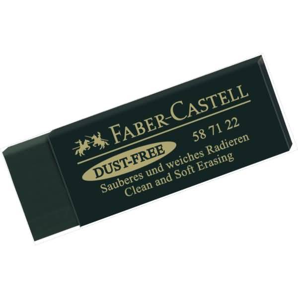 Faber-Castell 587122 vlakgum Groen 1 stuk-0
