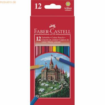 FABER-CASTELL Kleurpotlood Kasteel 12-pack-0