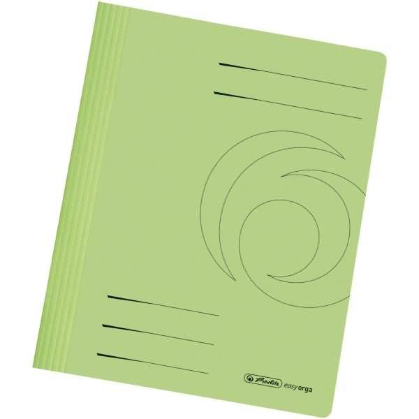 Herlitz 11037090 - Manila-map - A4 - Karton - Groen - 1 stuk(s)-0