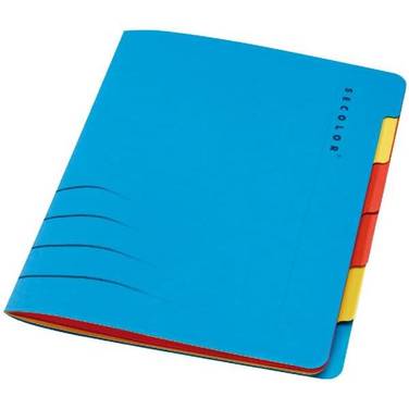 Sorteermap jalema secolor sixtab blauw | 1 stuk
