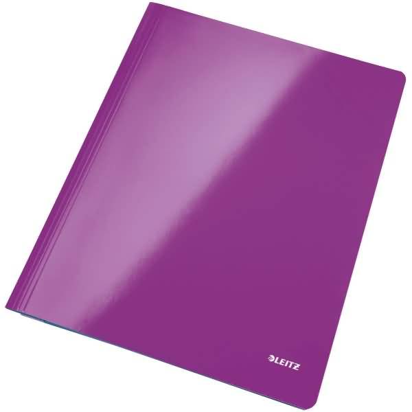 LEITZ WOW A4 Map Violet, Karton, 300 g/m², Capaciteit: 10 Stukken (3001-00-62)